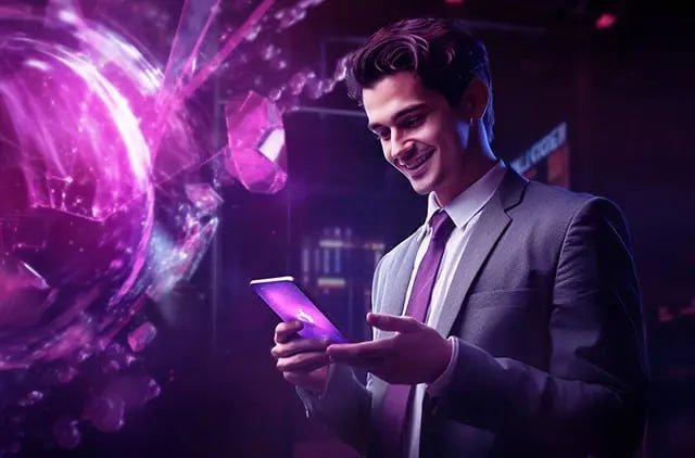 Ilustrasi tampilan hasil kemenangan judi online di platform datatogel